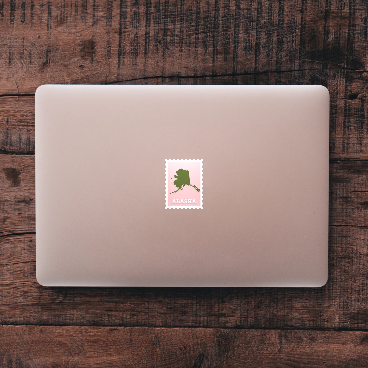 Alaska Stamp Sticker