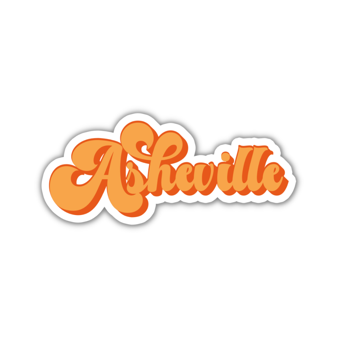 Asheville Vintage Sticker