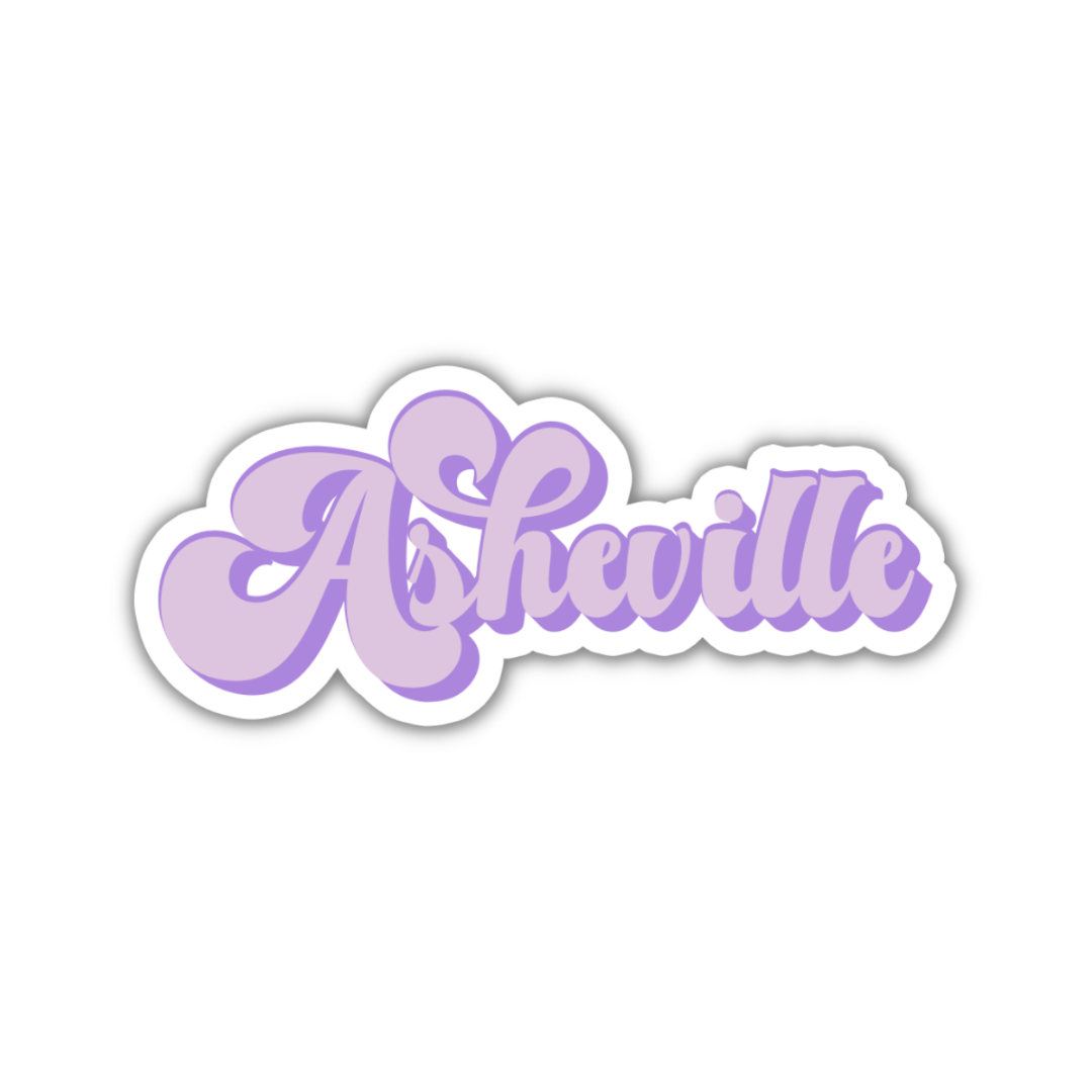 Asheville Vintage Sticker