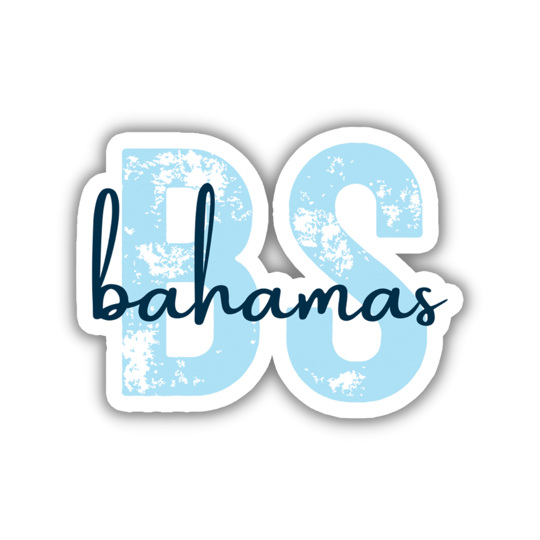 Bahamas Country Code Sticker – TravelBeeTags