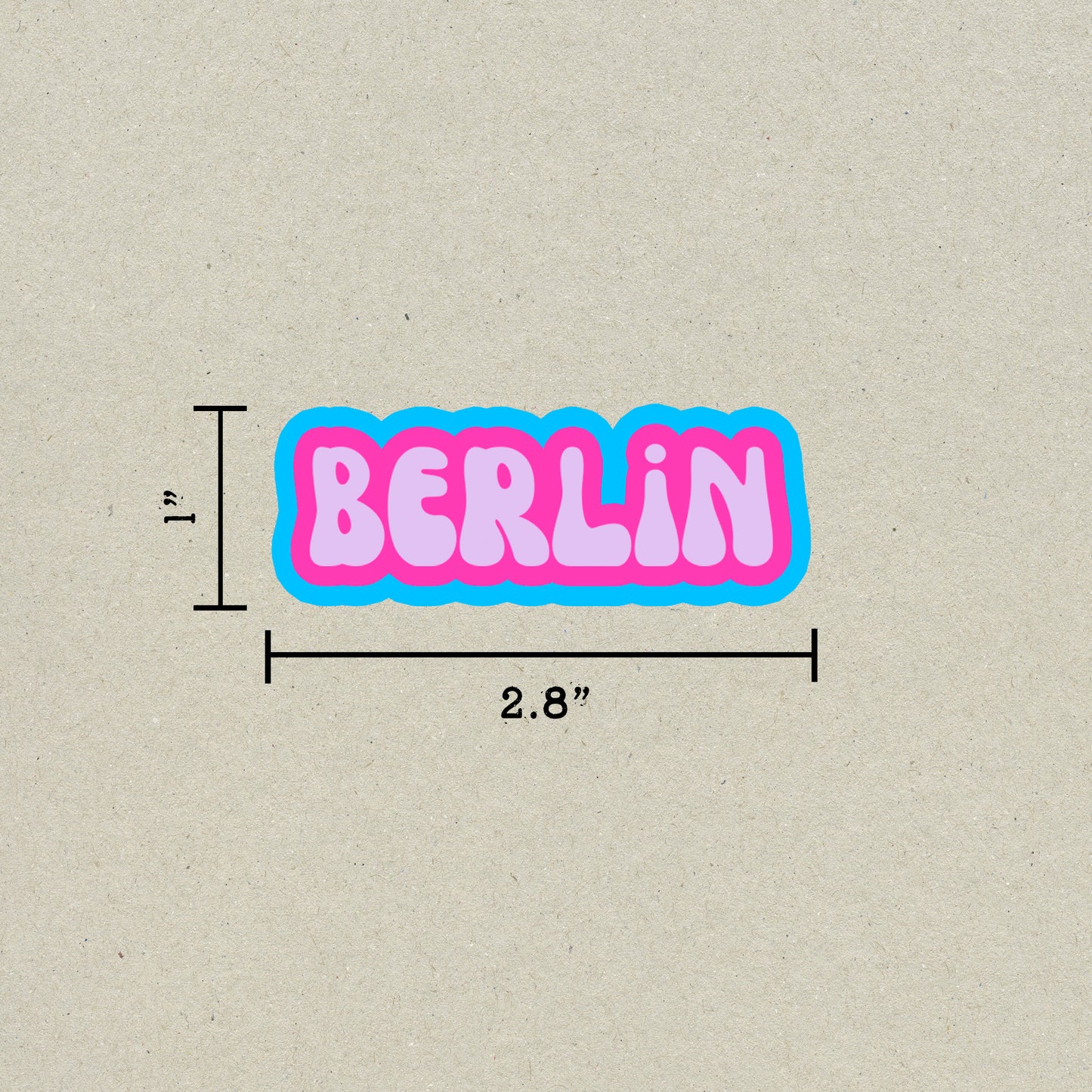 Berlin Cloud Sticker