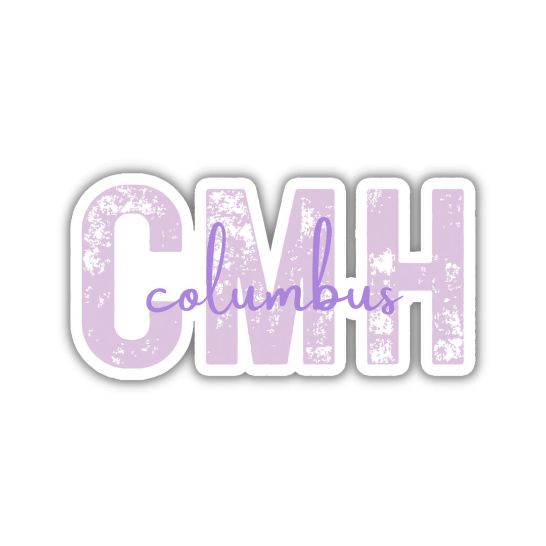 CMH Columbus Airport Code Sticker