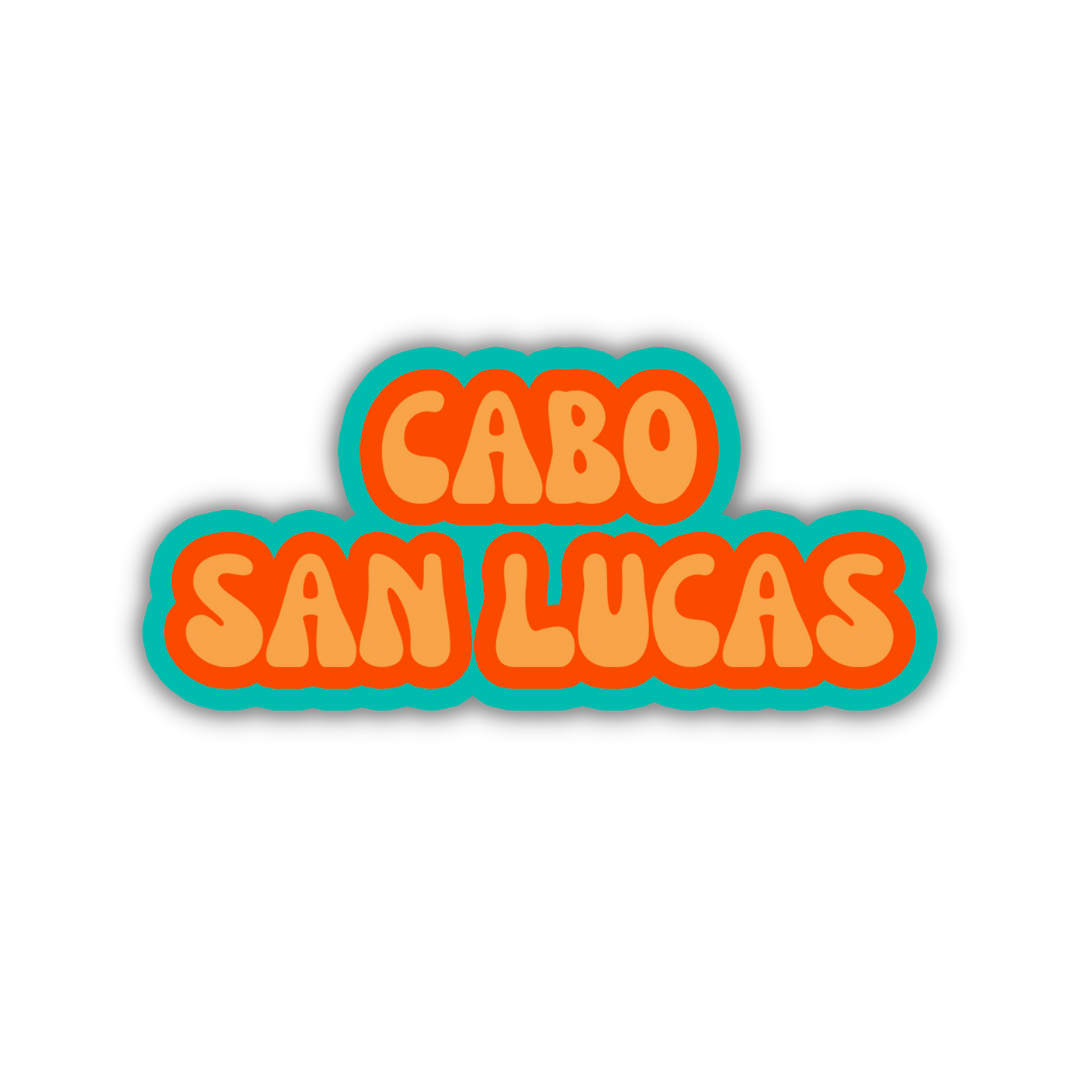 Cabo San Lucas Cloud Sticker