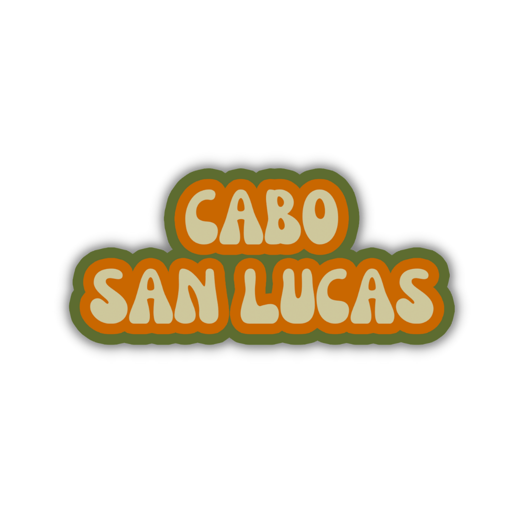 Cabo San Lucas Cloud Sticker