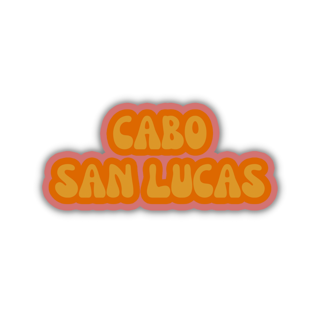 Cabo San Lucas Cloud Sticker
