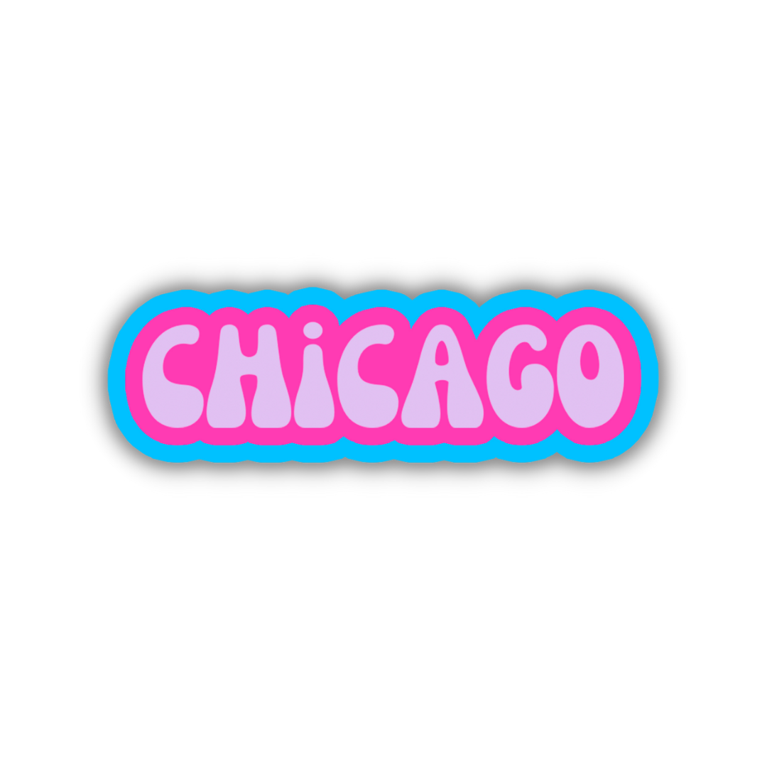 Chicago Cloud Sticker