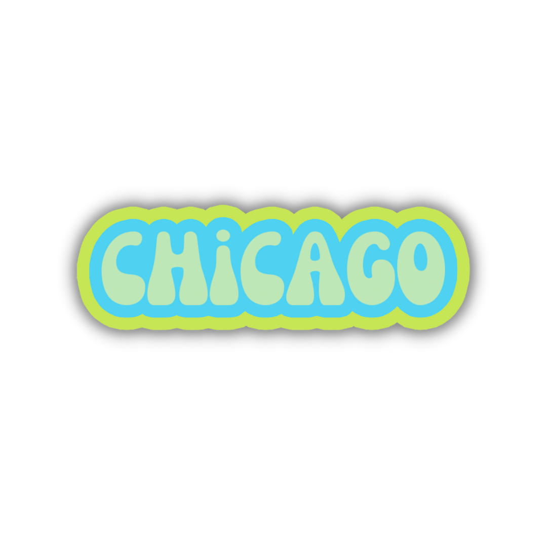 Chicago Cloud Sticker