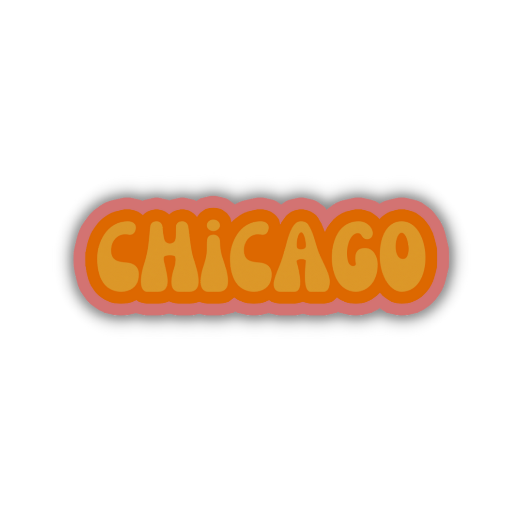 Chicago Cloud Sticker