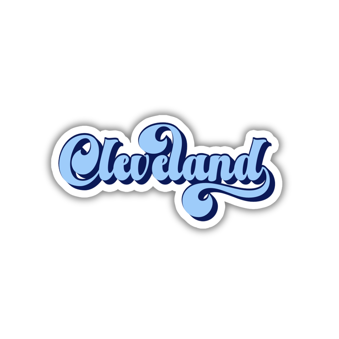 Cleveland Vintage Sticker