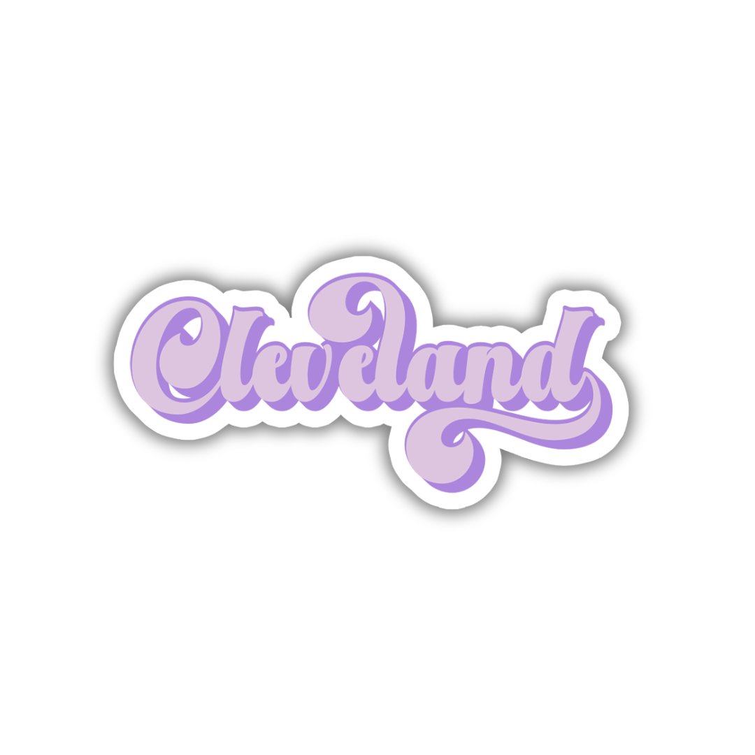 Cleveland Vintage Sticker