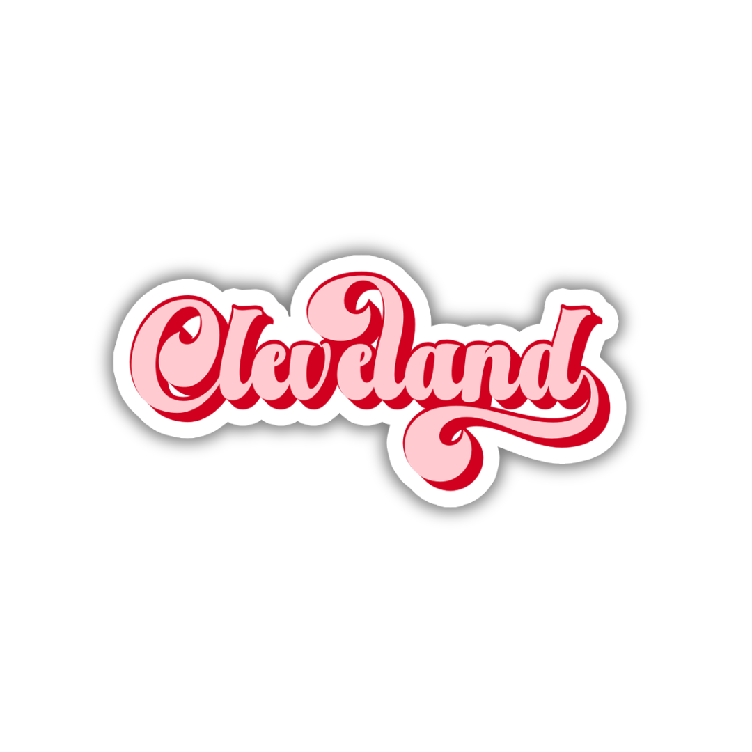 Cleveland Vintage Sticker