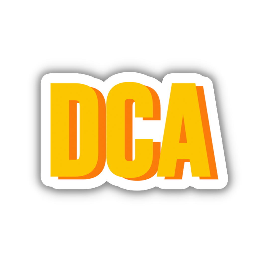 DCA Double Layered Sticker