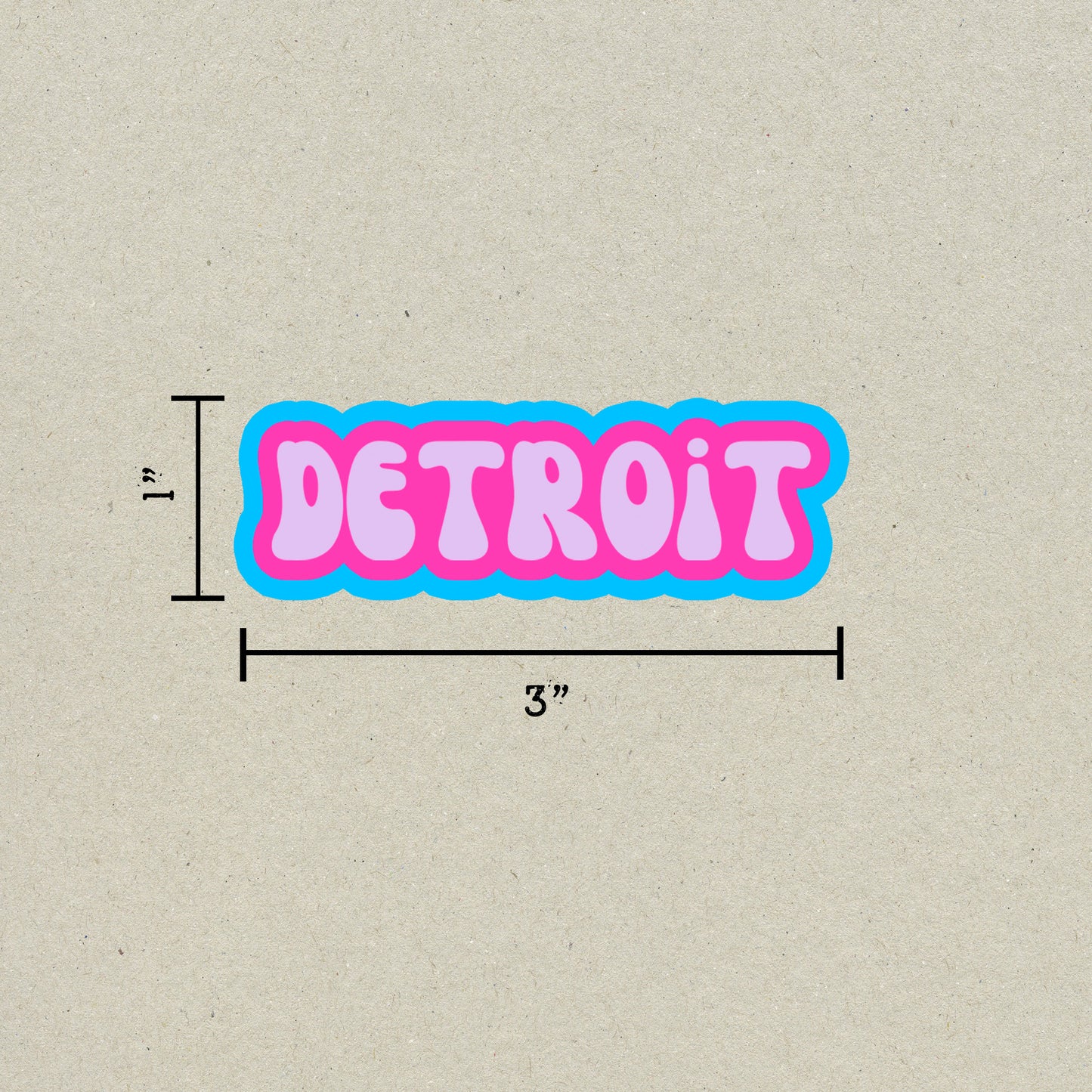 Detroit Cloud Sticker