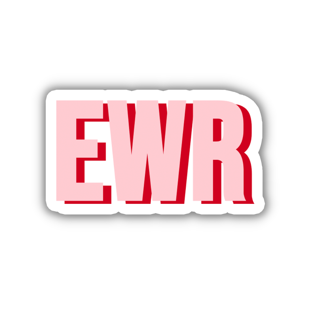 EWR Double Layered Sticker