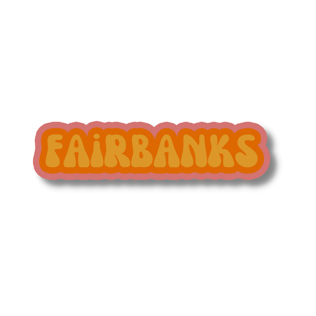 Fairbanks Cloud Sticker