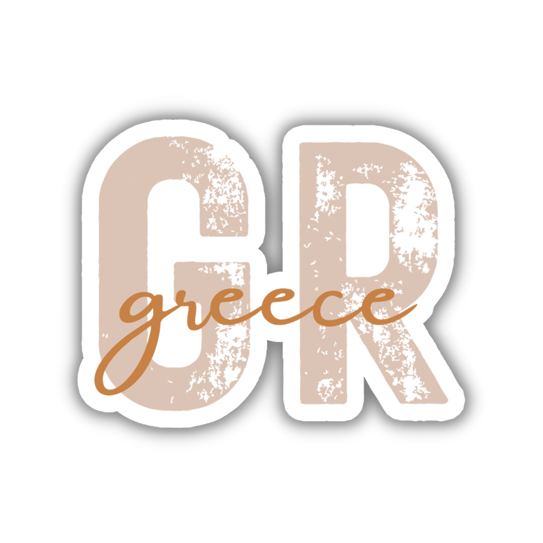 Greece Country Code Sticker