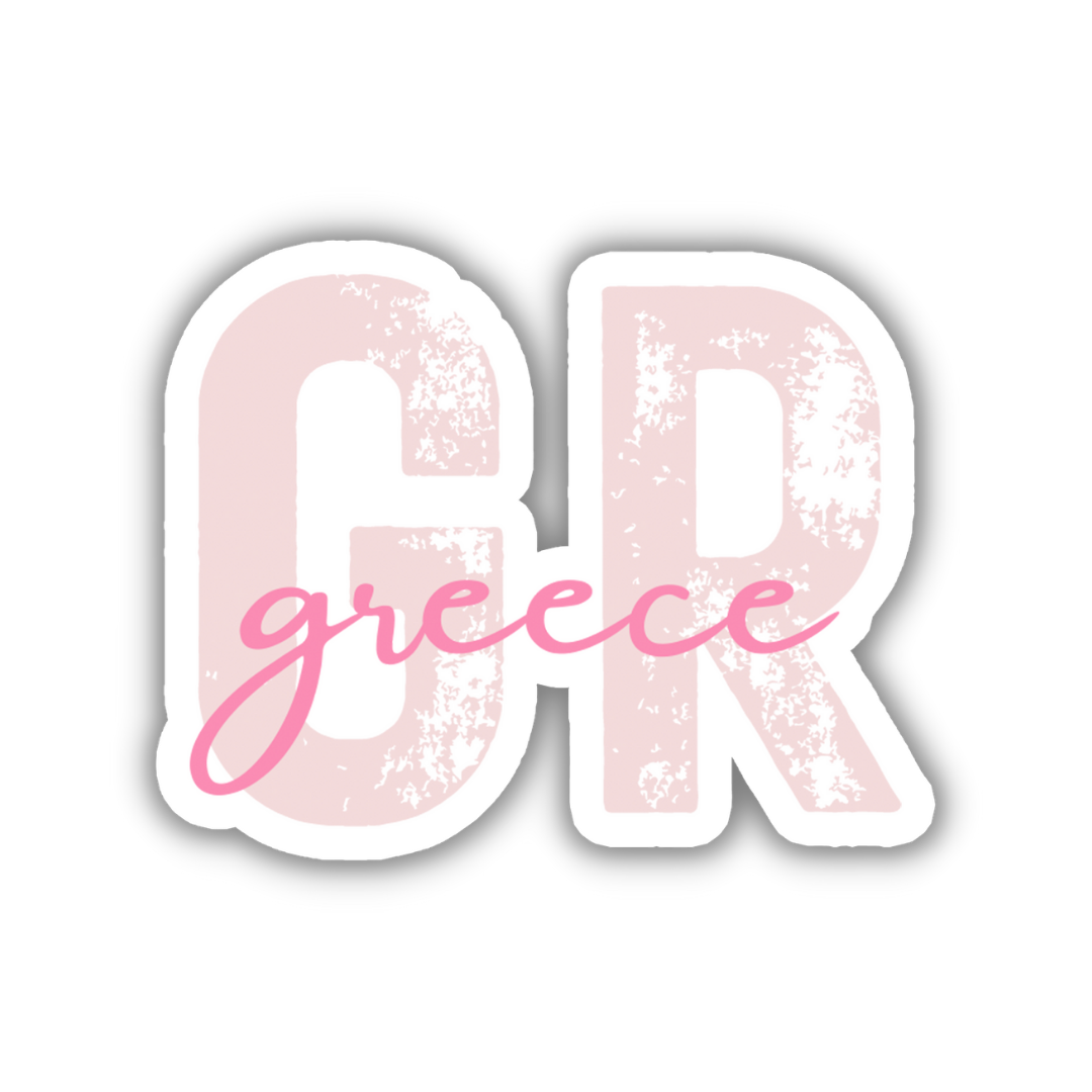 Greece Country Code Sticker