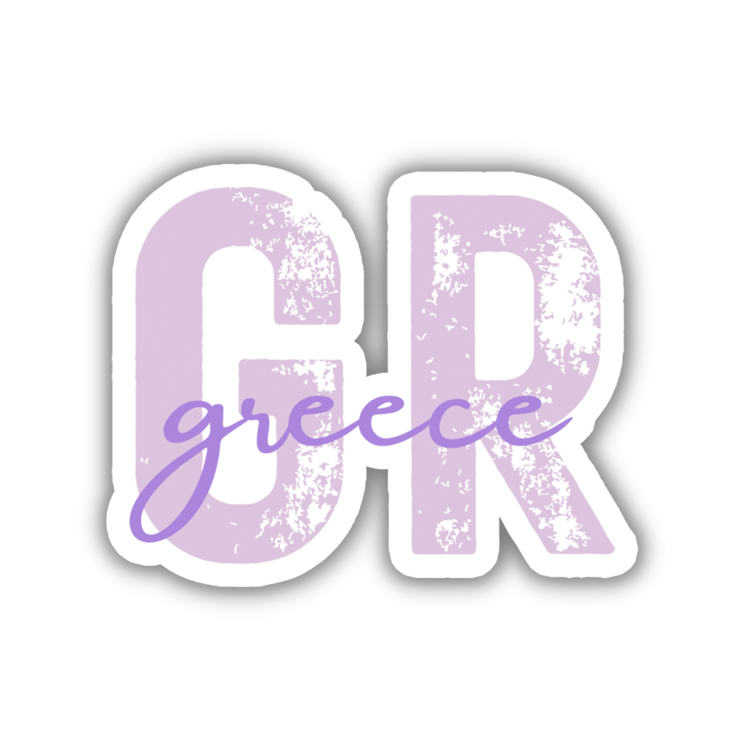 Greece Country Code Sticker