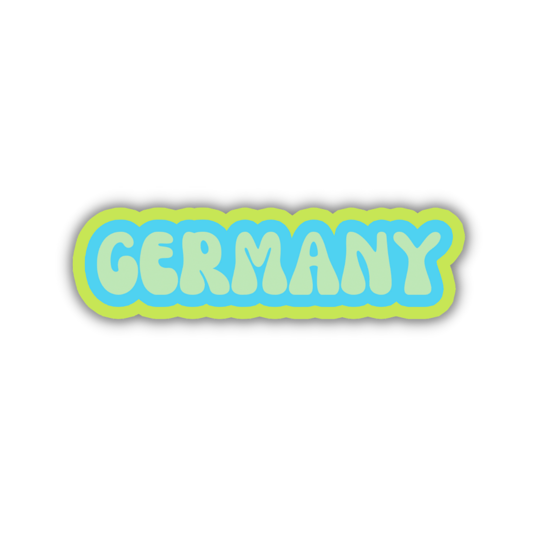 Germany Cloud Sticker