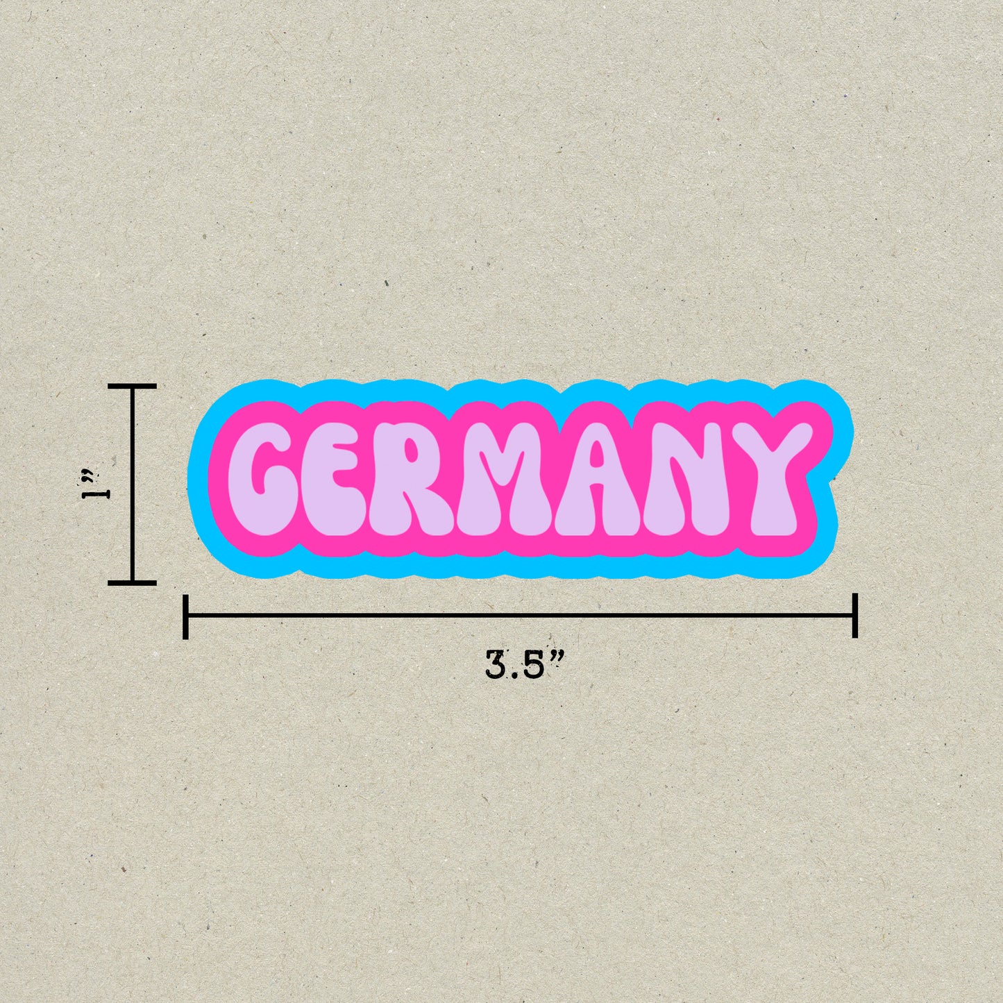 Germany Cloud Sticker