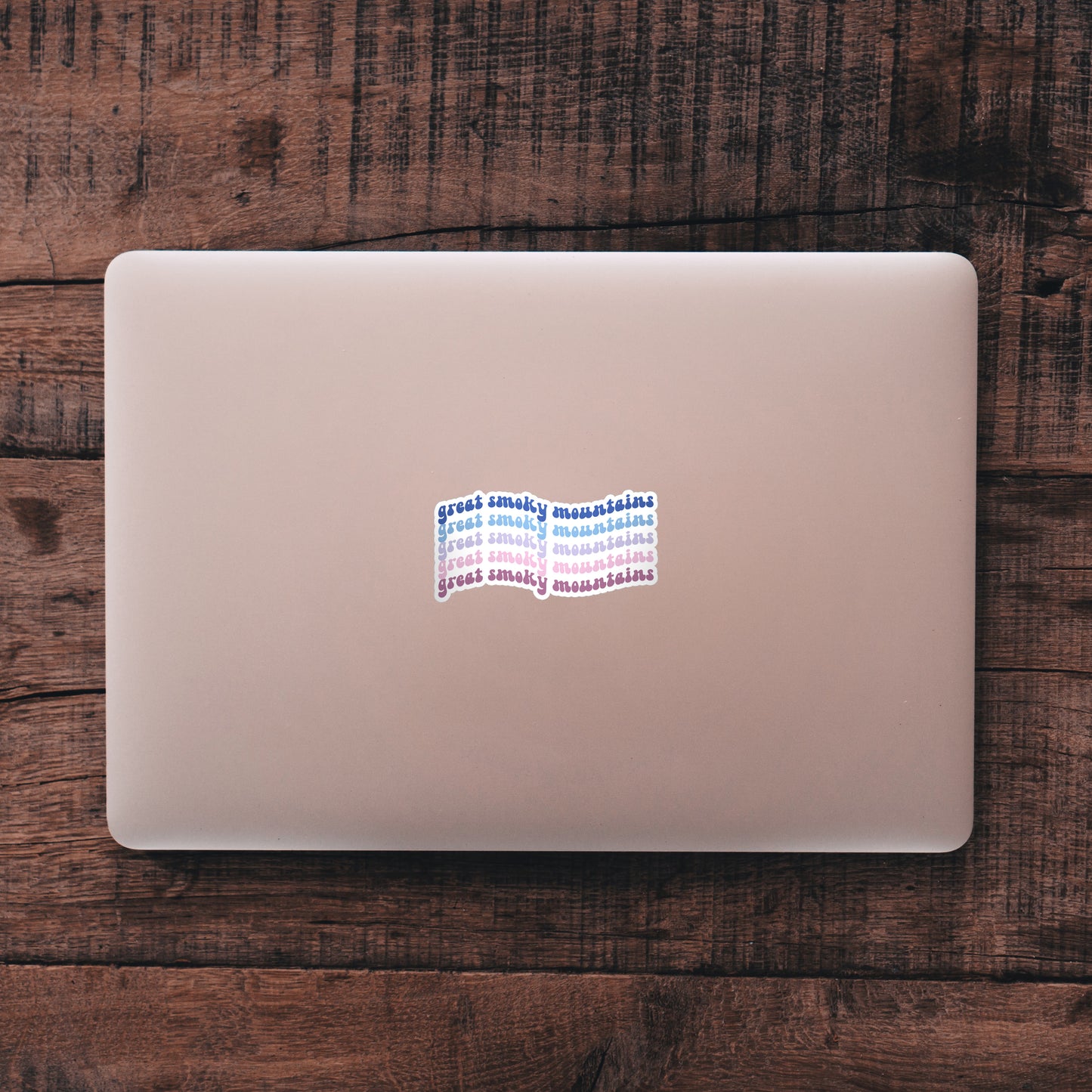 Great Smoky Mountains National Park Retro Sticker