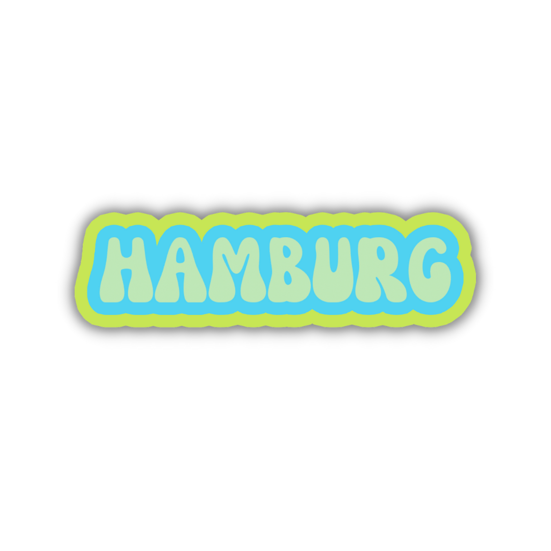 Hamburg Cloud Sticker