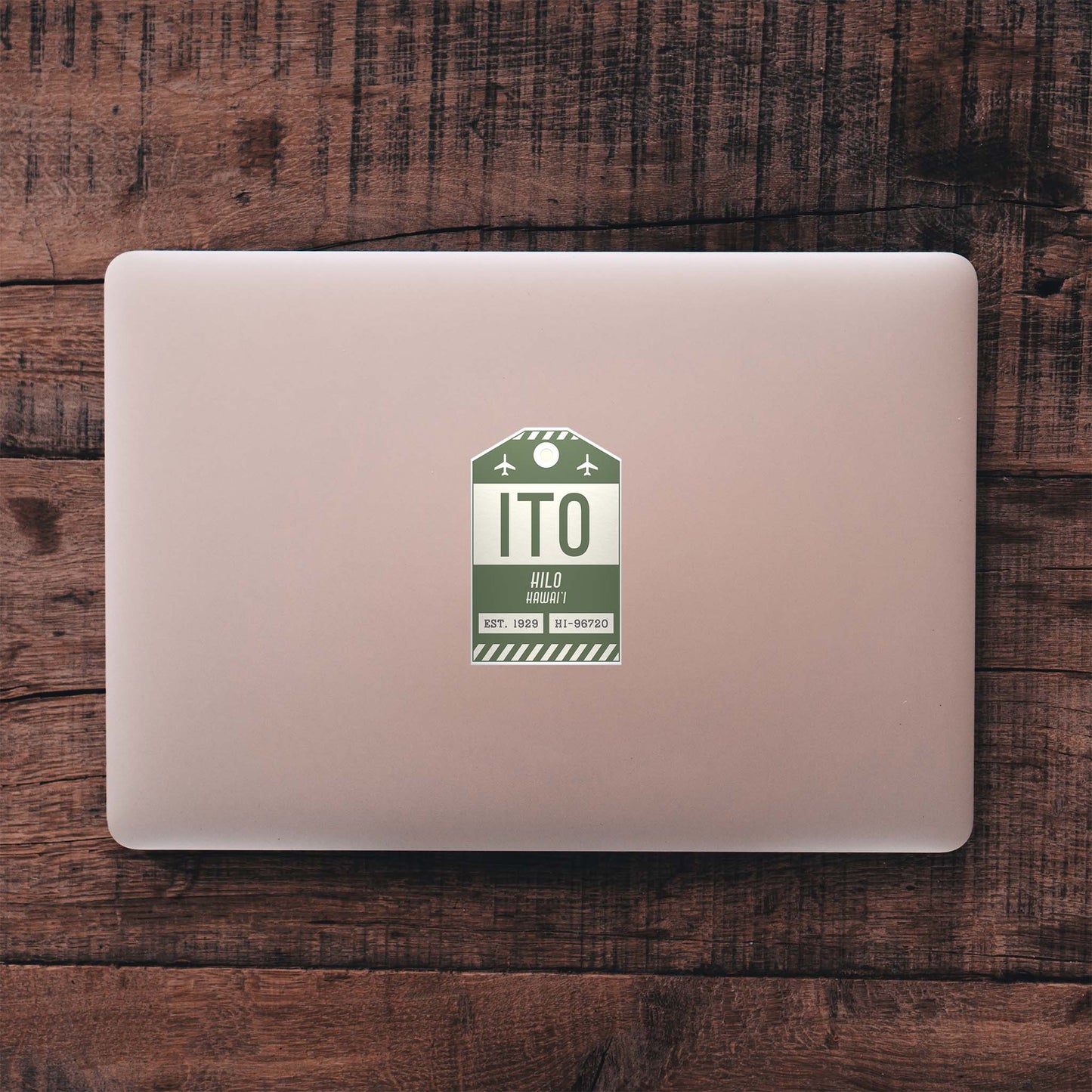 ITO Vintage Luggage Tag Sticker