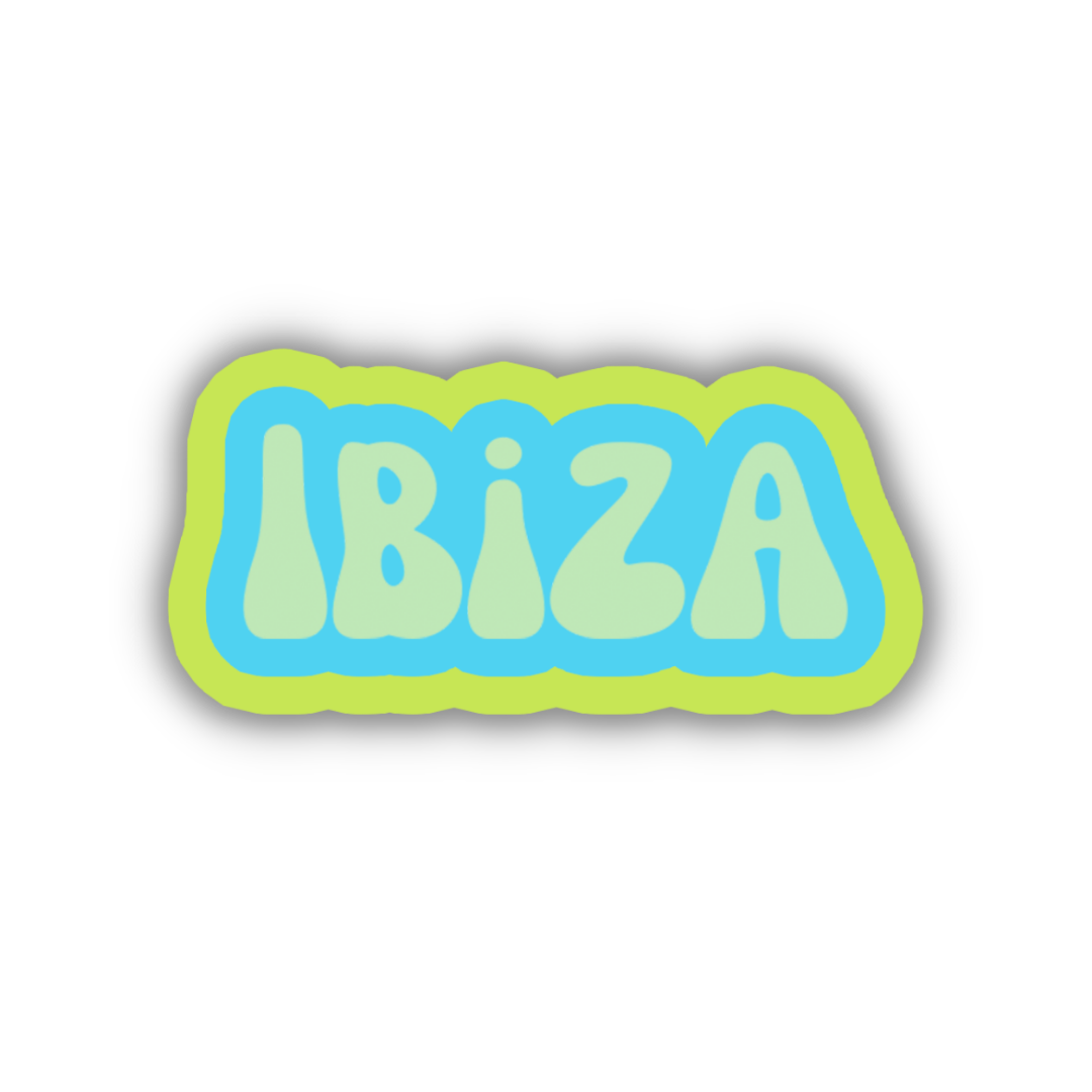 Ibiza Cloud Sticker