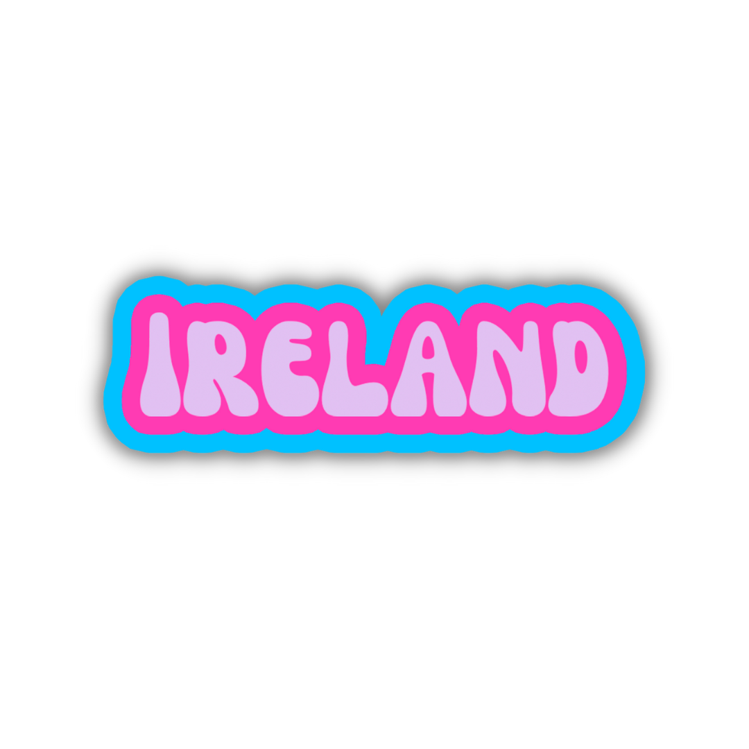 Ireland Cloud Sticker