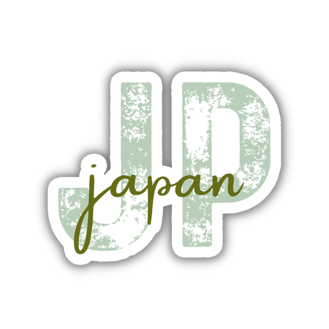 Japan Country Code Sticker