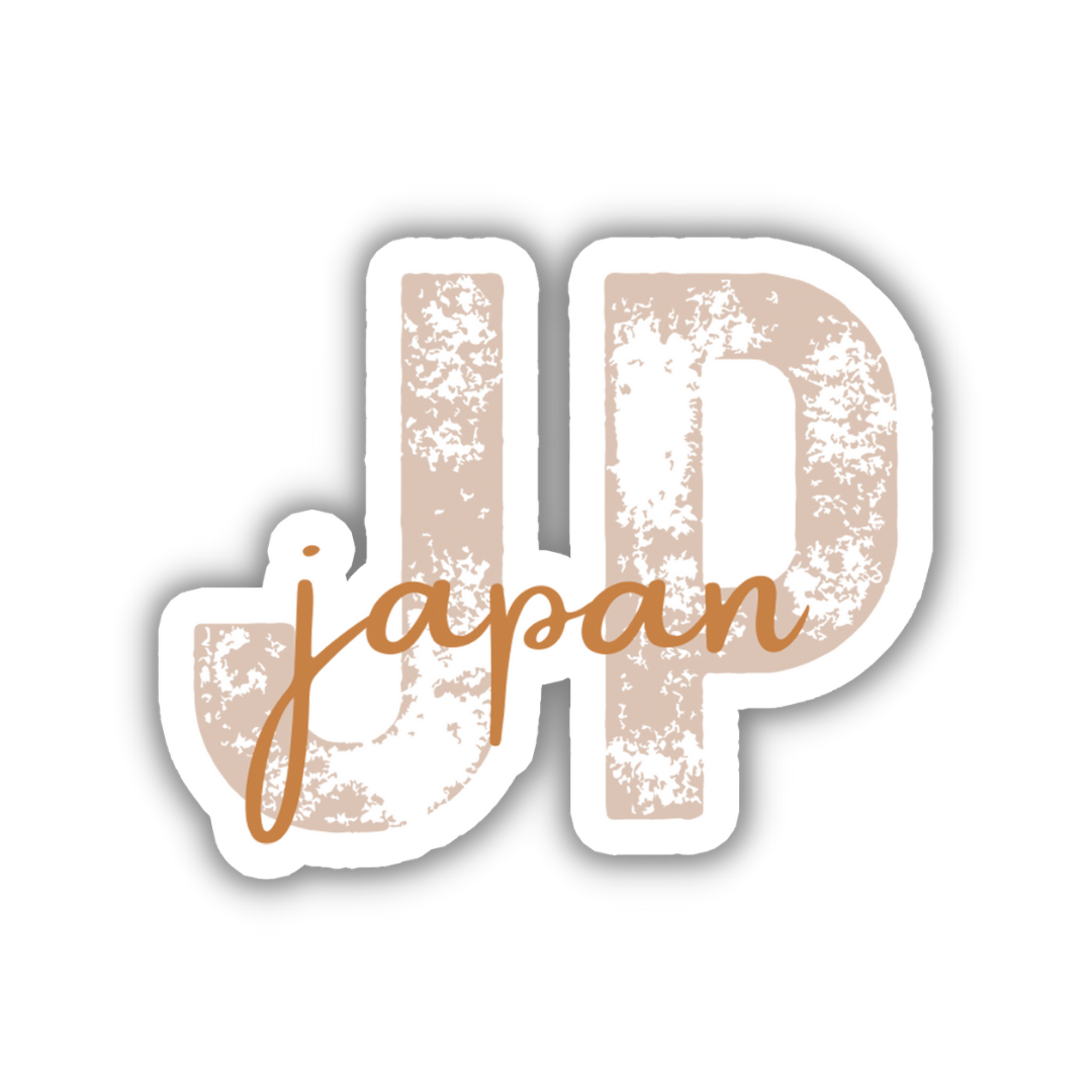 Japan Country Code Sticker