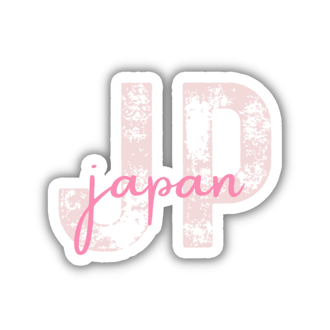 Japan Country Code Sticker