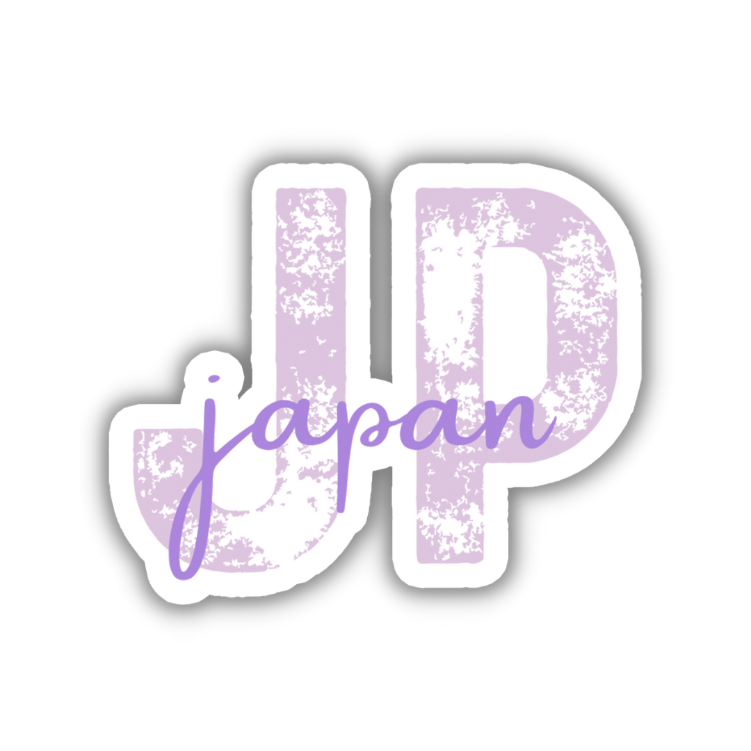 Japan Country Code Sticker