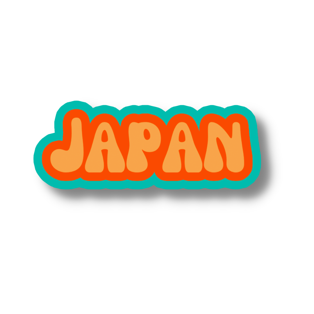 Japan Cloud Sticker