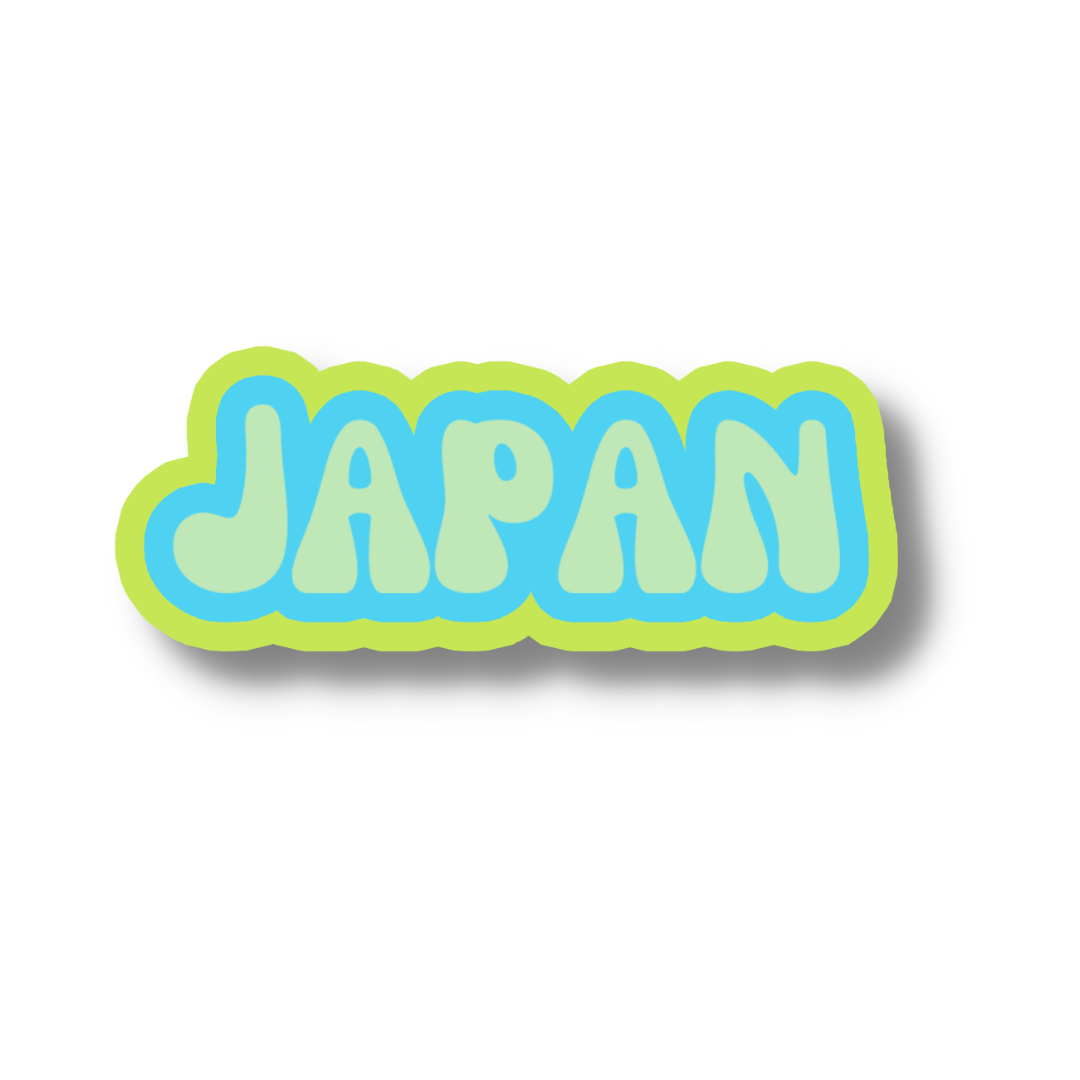 Japan Cloud Sticker