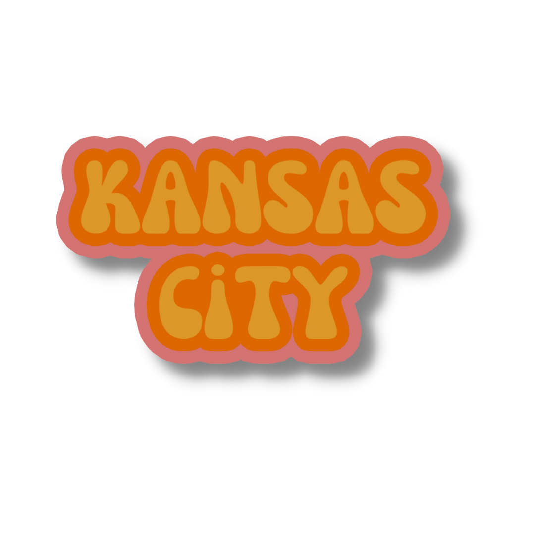 Kansas City Cloud Sticker