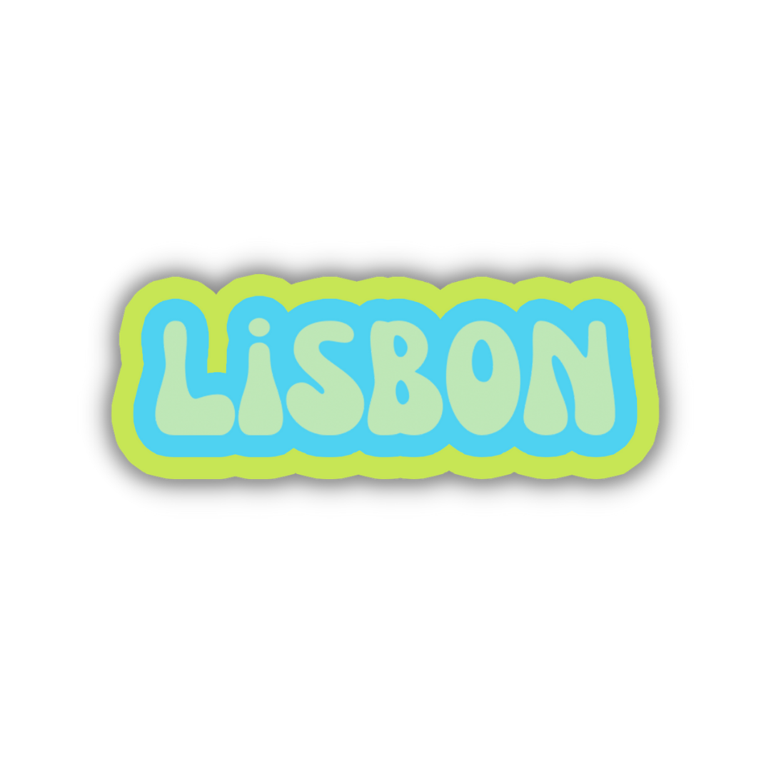 Lisbon Cloud Sticker