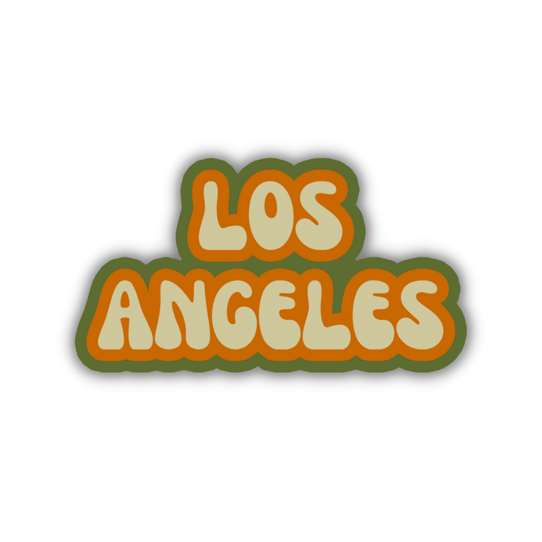 Los Angeles Cloud Sticker