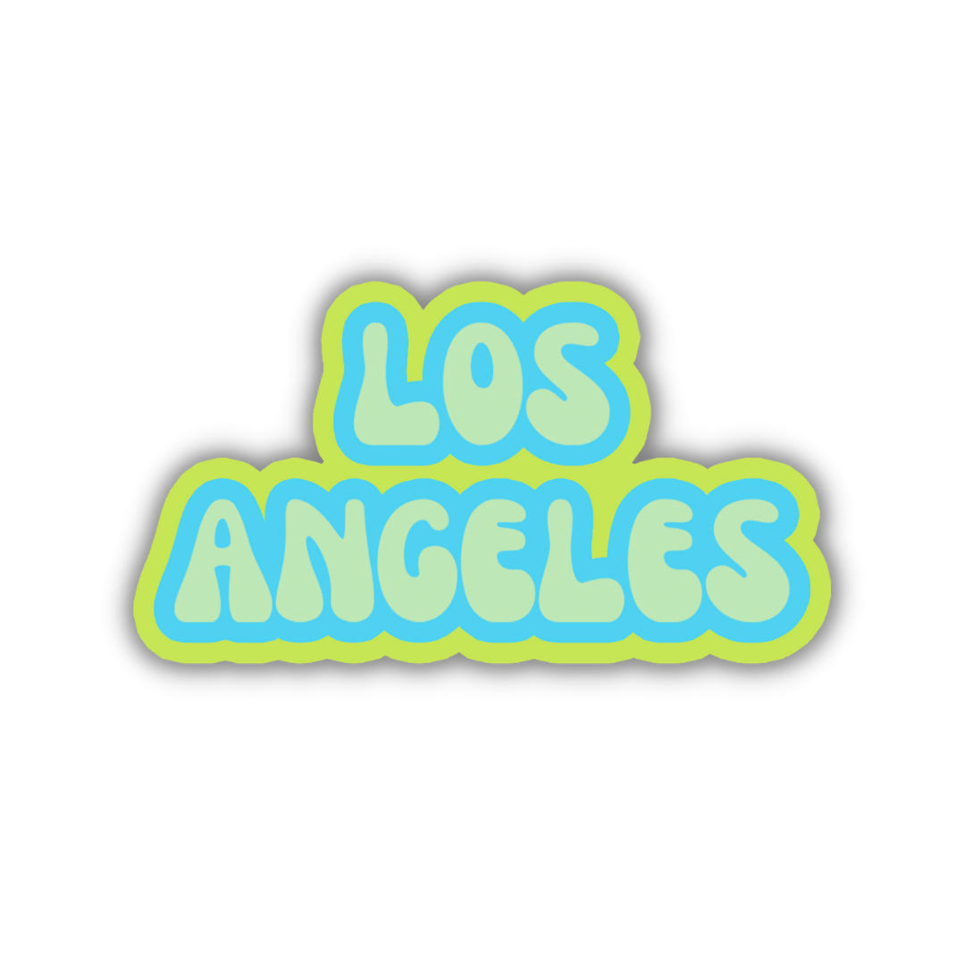 Los Angeles Cloud Sticker