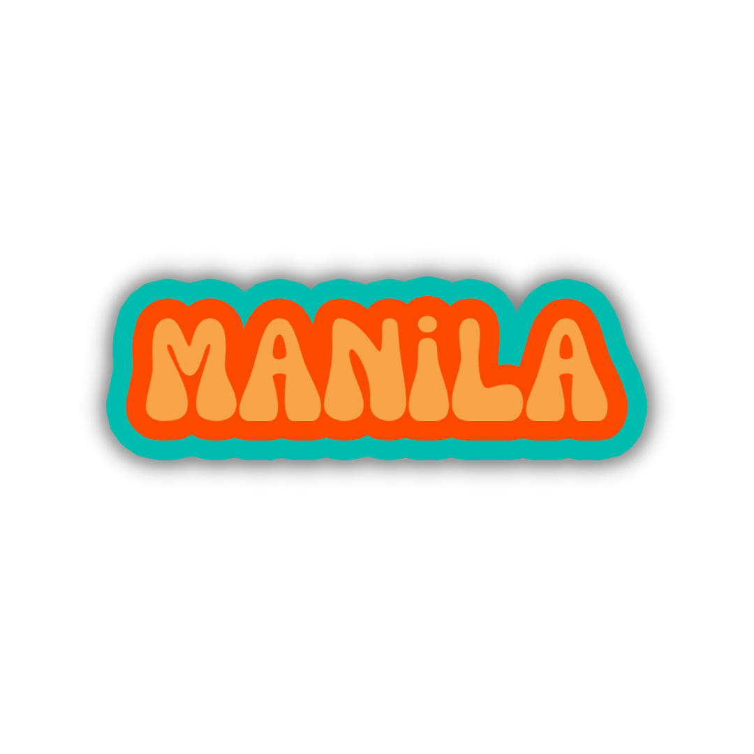 Manila Cloud Sticker