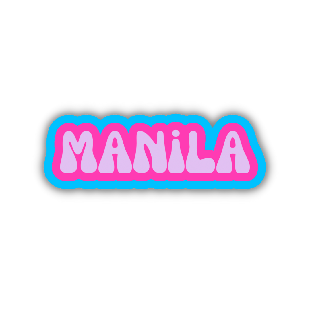 Manila Cloud Sticker