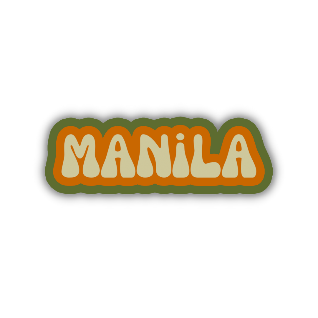 Manila Cloud Sticker