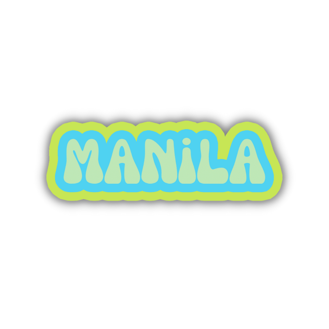 Manila Cloud Sticker