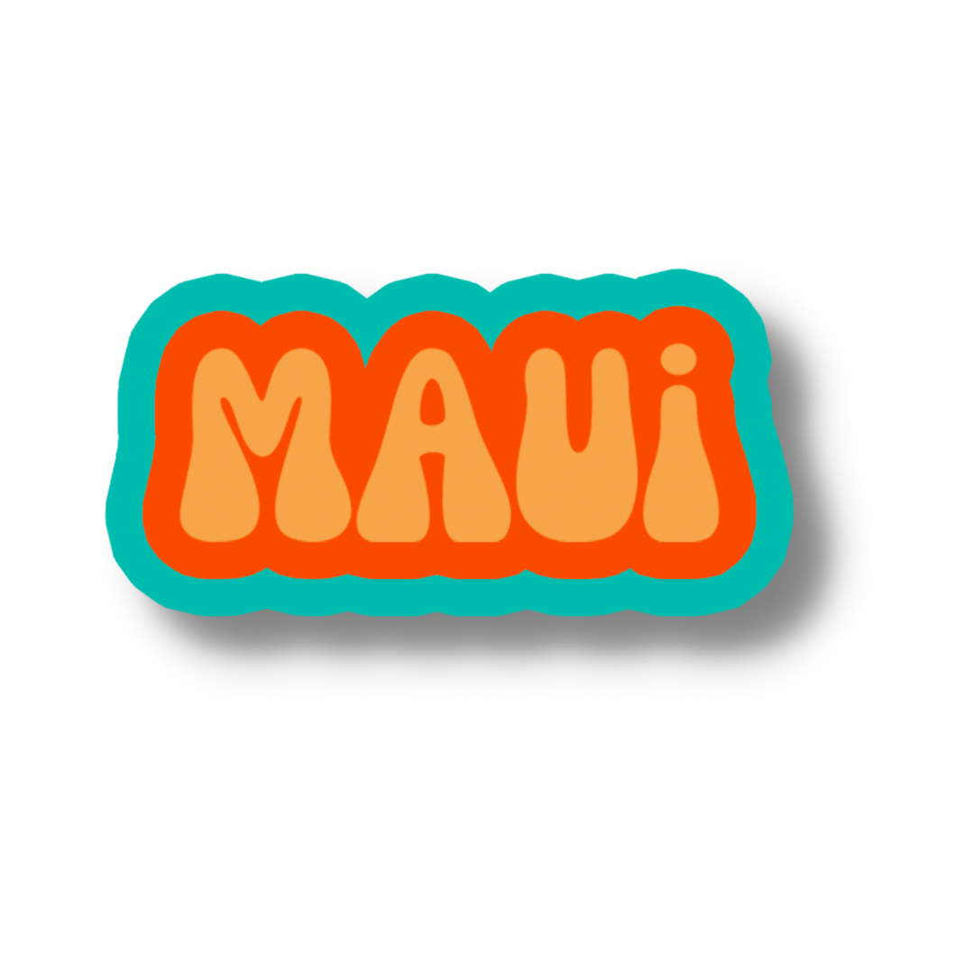 Maui Cloud Sticker