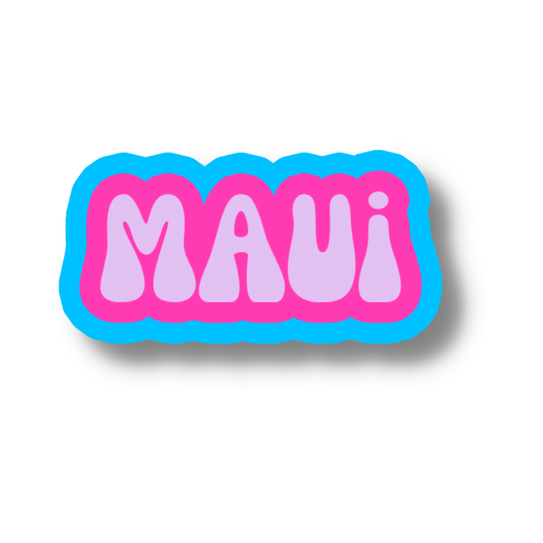 Maui Cloud Sticker