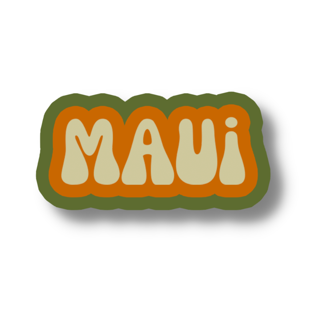 Maui Cloud Sticker