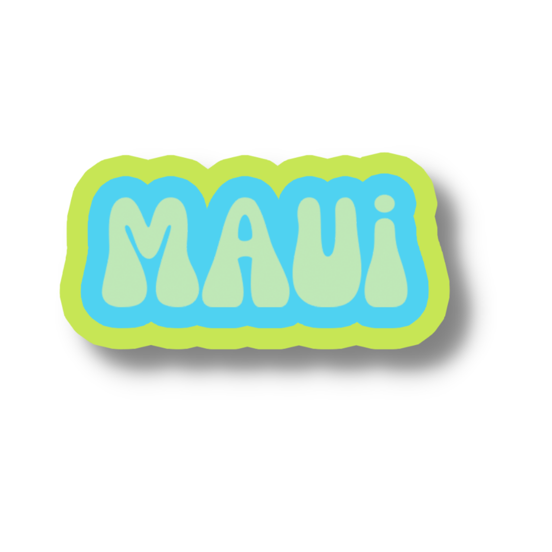 Maui Cloud Sticker