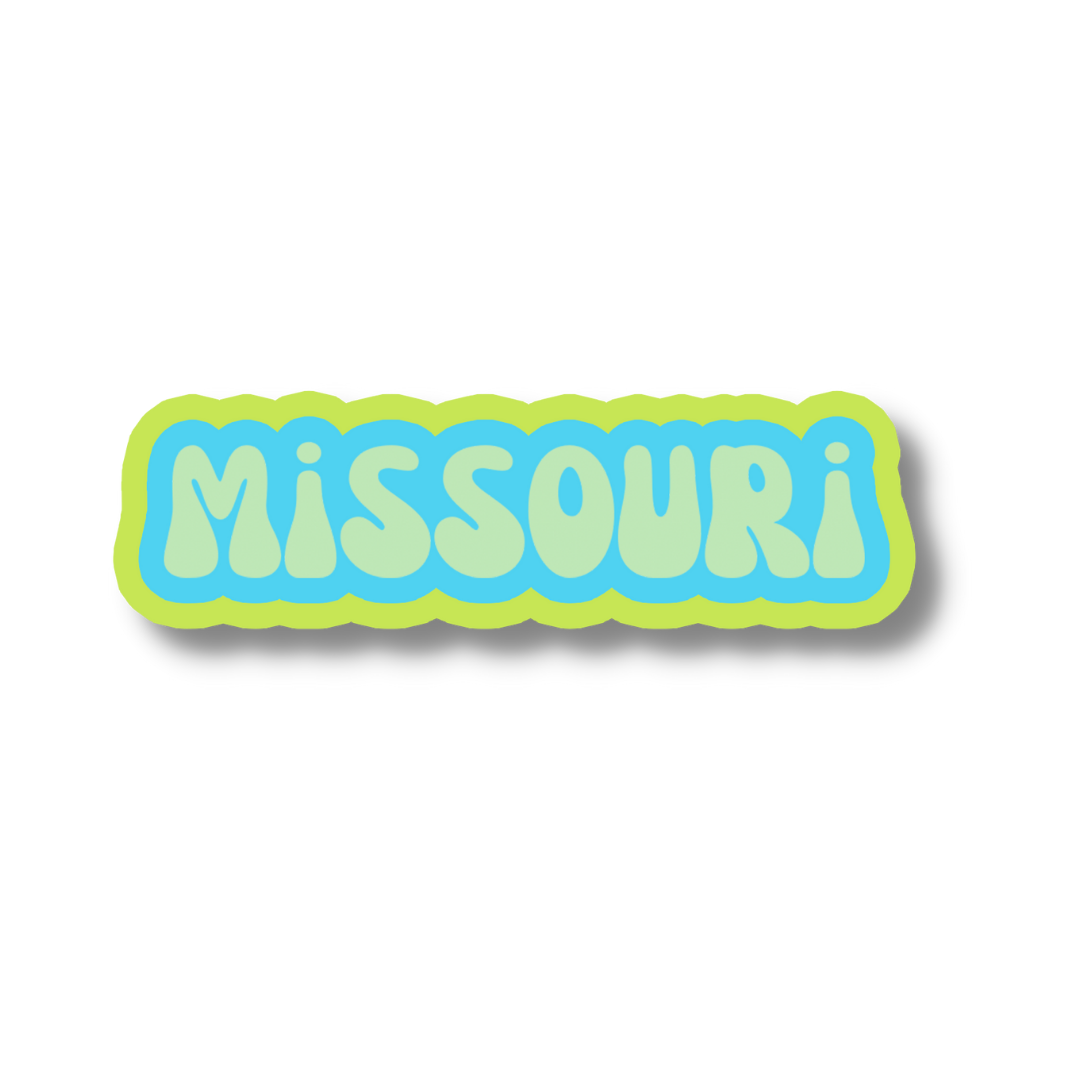 Missouri Cloud Sticker
