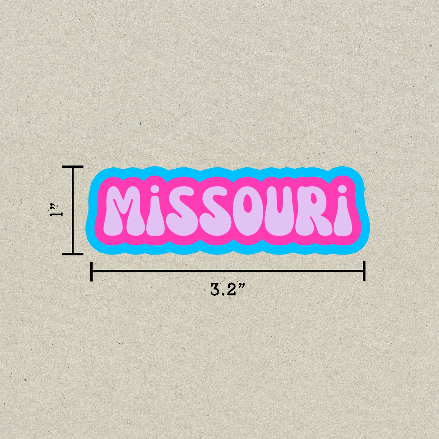 Missouri Cloud Sticker