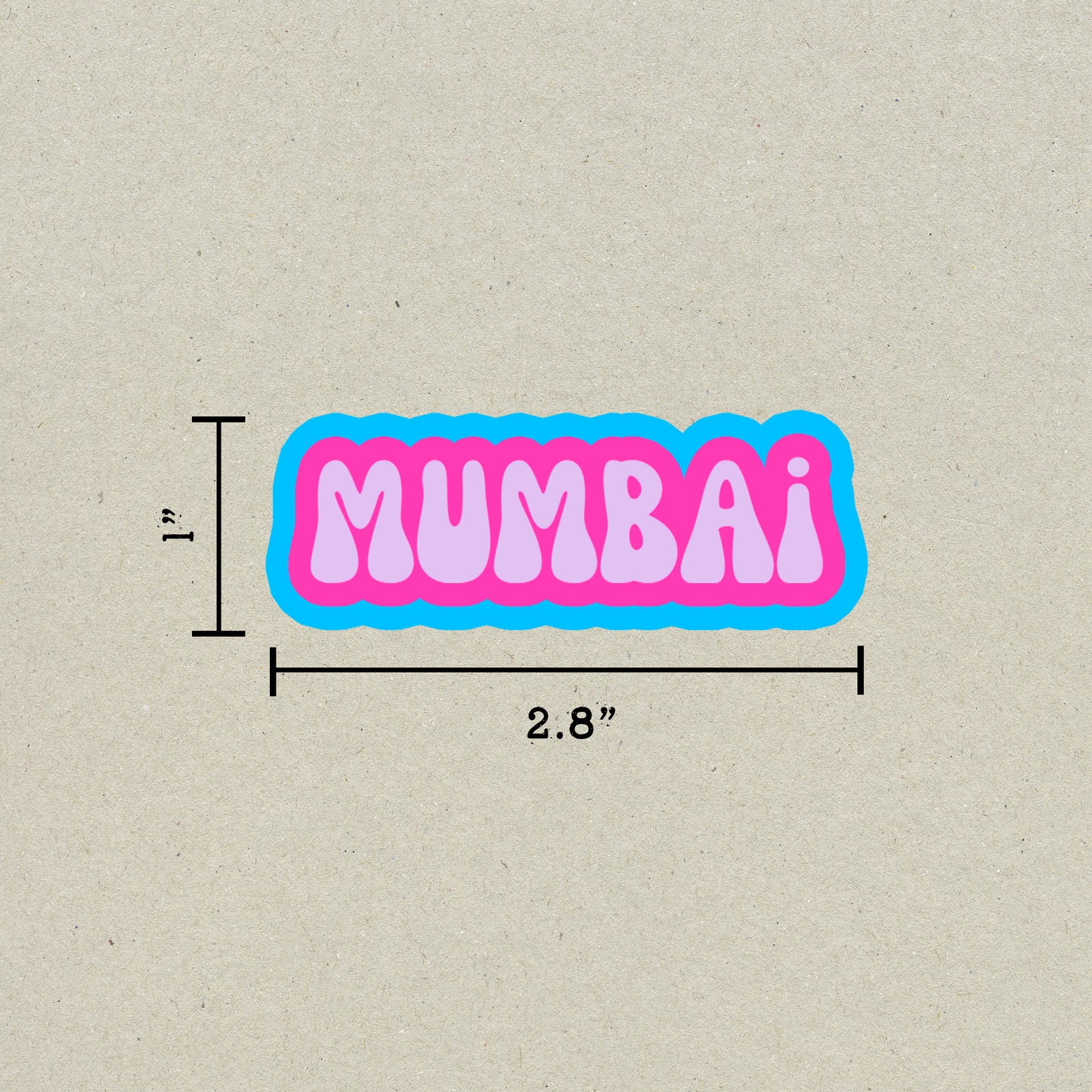 Mumbai Cloud Sticker